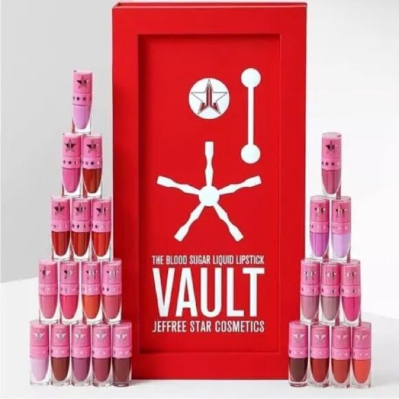 NEW JEFFREE STAR Blood Sugar Liquid Lipstick Vault - Limited Edition - Picture 1 of 7
